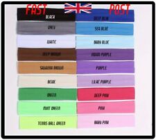 Sports Headband Personalised Sweatband Football Yoga Gym Novelty Party Any Text