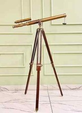 64" Floor Standing Brass