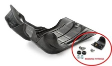 KTM 250-350 EXC-F 2017-2023 Genuine Black Sump Guard Skid Plate New 79103990544