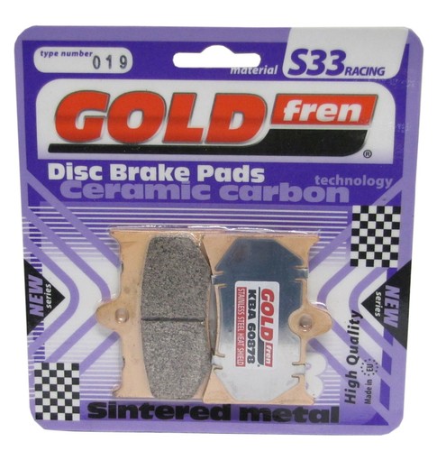Goldfren s33 brake pads front - goldfren,