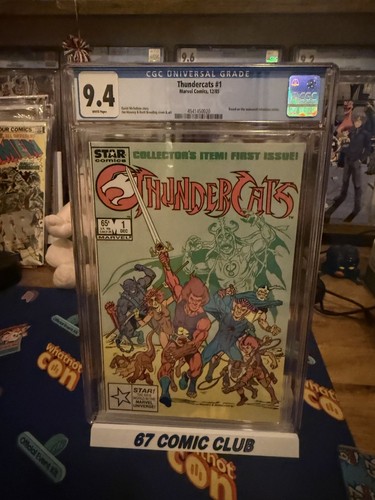 Cgc graded thundercats - 9.4,