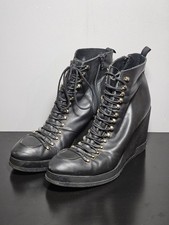 Miista London Wedge Leather