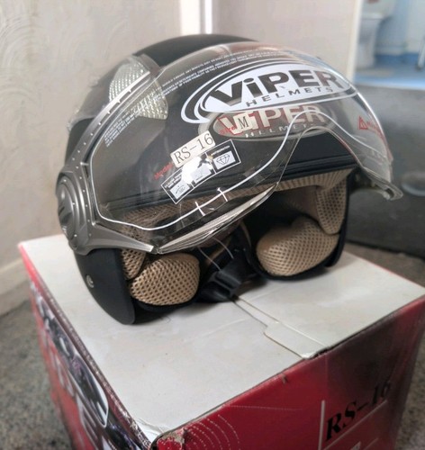 Viper open face flip - face, up