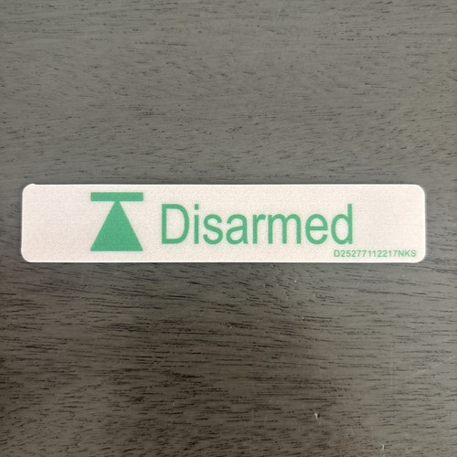 Genuine aircraft disarmed - genuine,