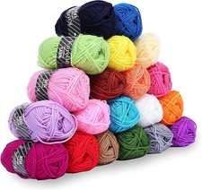 Knitting Yarn 20 Pack / 25