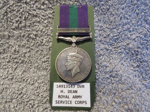 General service medal bar - general,