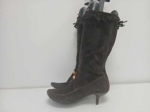 Ladies dark brown - ladies, side