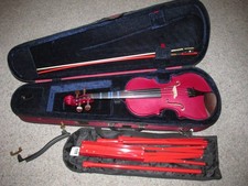 Stentor Harlequin 3/4 Violin with Carry Case & Stand