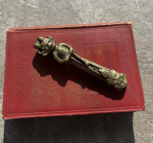 Vintage solid brass figural - brass,