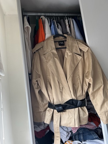 Zara mens beige - beige, trench
