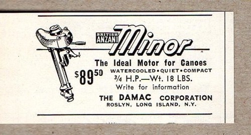 1953 print minor - ad, british