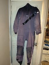 Gul Mens Dartmouth Eclip Zip Drysuit GCX4 - Black/Grey/Purple - Size Medium