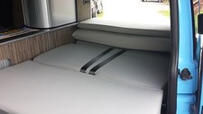 VW T5 RIB Bed Memory Foam Mattress Topper Camper Van T5 T4 T3 T25 Westfalia