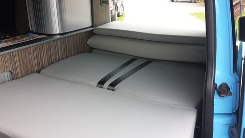 Rib bed memory foam - vw, t5