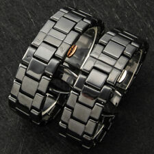 Black Brushed Ceramic Watch