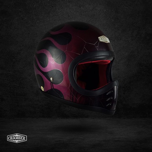 Vintage custom helmet slimmoto - vintage,