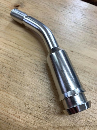 Silver chrome curved - silver,