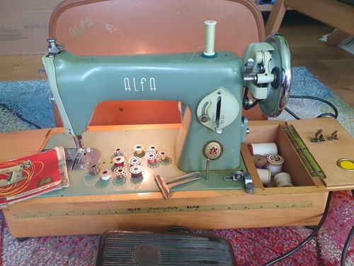 Vintage alfa sewing - sewing,