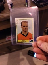 Panini UEFA Euro 2000 New Sticker Figure N 287 Dennis Bergkamp Nederland Black