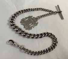 ANTIQUE ALBERT WATCH CHAIN HM
