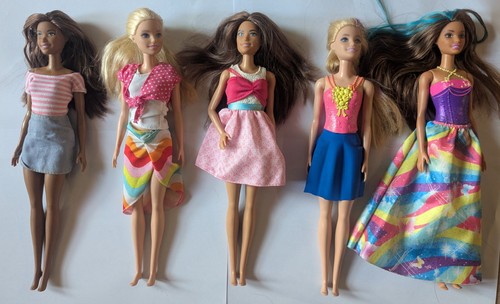 Mattel barbie plastic doll - mattel,