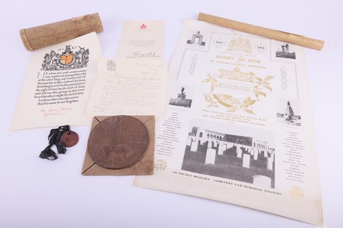 Ww1 memorial ephemera pte - ww1,