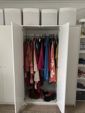 IKEA KLEPPSTAD White Wardrobe
