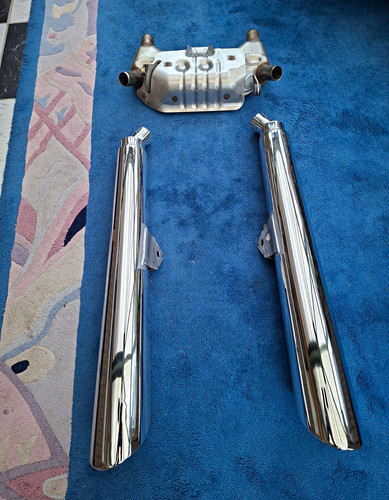 Triumph thunderbird exhaust - thunderbird,