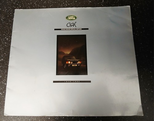 Range rover csk - , 1990