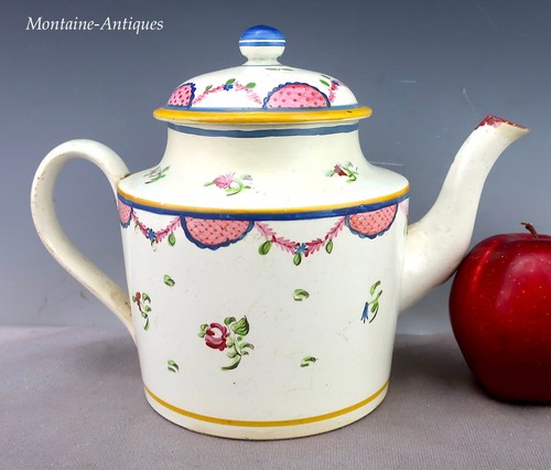 Pearlware teapot newhall - pearlware,