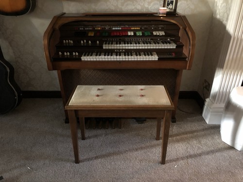 Elka electric organ and - elka,