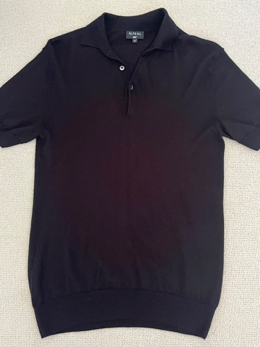 Peal black cashmere polo - n.peal,