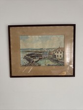Vintage 1950 Watercolour Crail
