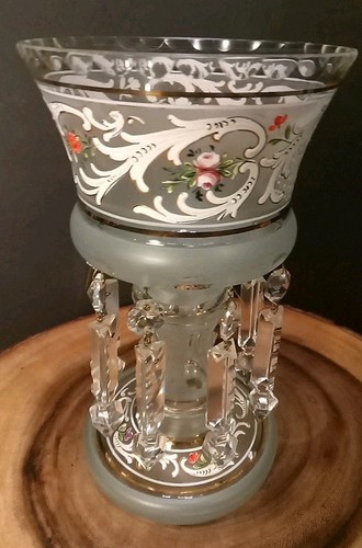 Antique bohemian mantle luster - bohemian,