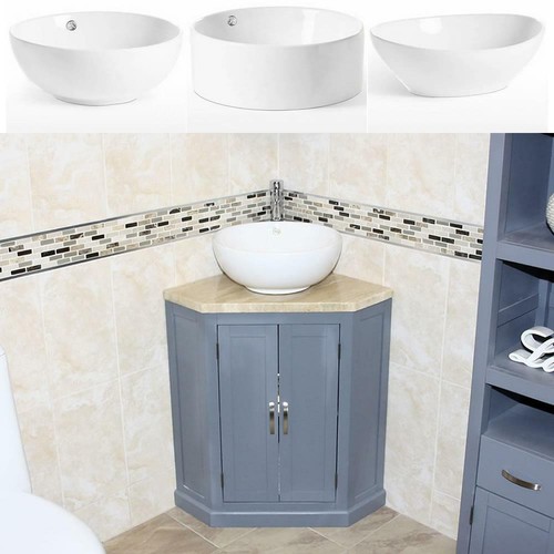 Grey painted bathroom vanity - grey,