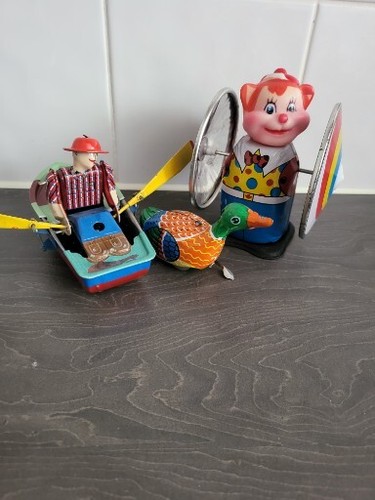 Vintage metal toys - vintage,