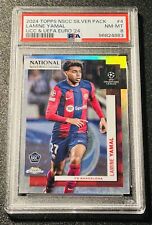 RARE Lamine Yamal 2024 National NSCC Silver Pack Refract PSA 8 Barcelona Rookie