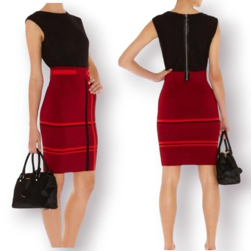 Karen millen colourblock red - karen,