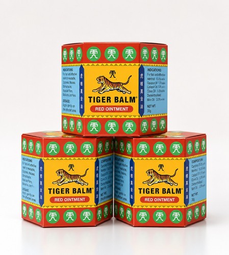 Tiger balm red ointment 21ml - tiger,