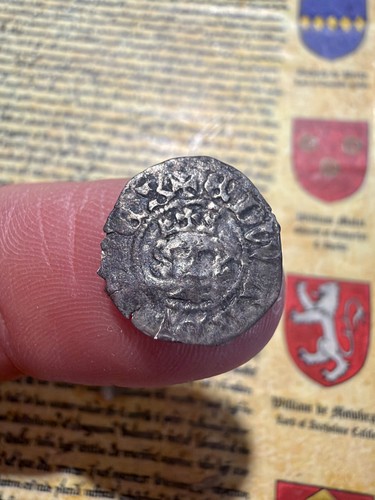 Edward iii silver - silver, halfpenny