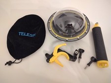 TELESIN Dome Port for GoPro Hero 13 12 11 10 9 Waterproof Housing Case Diving