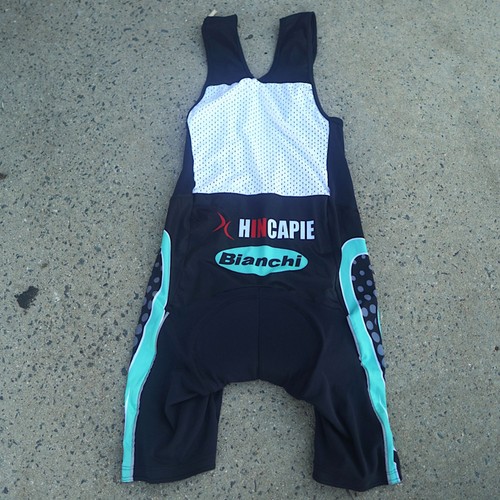 Bianchi hincapie cycling bib - bianchi,