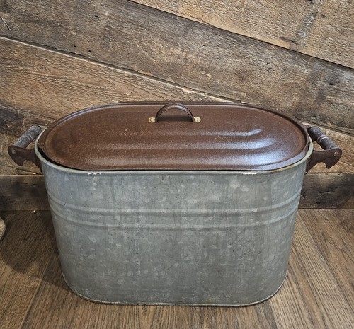Antique canco 1910s galvanized - canco,