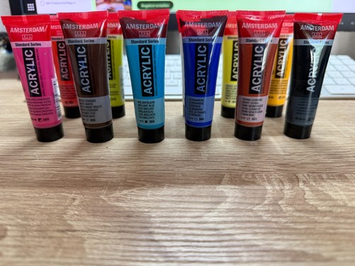 12x amsterdam acrylic - 12x, paints