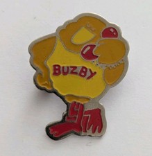 Buzby Vintage Enamel Pin Badge