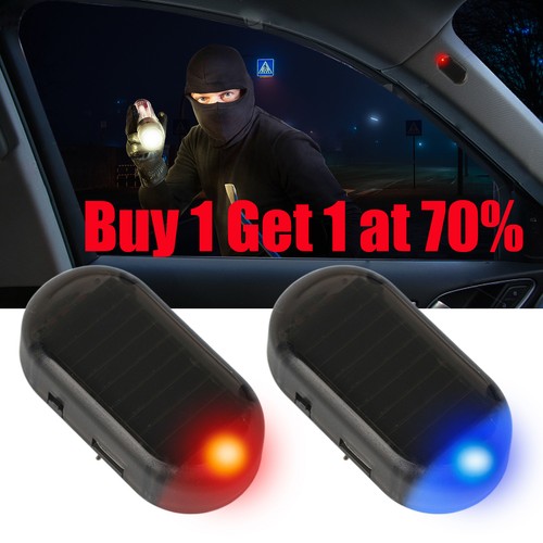 Solar car dummy alarm - solar,
