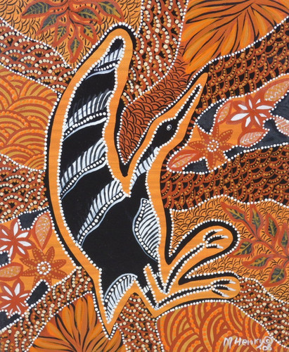 Australian aboriginal painting - australian,