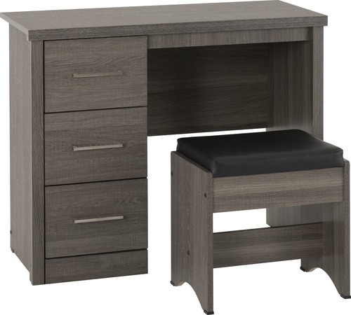 Lisbon black wood grain - black,