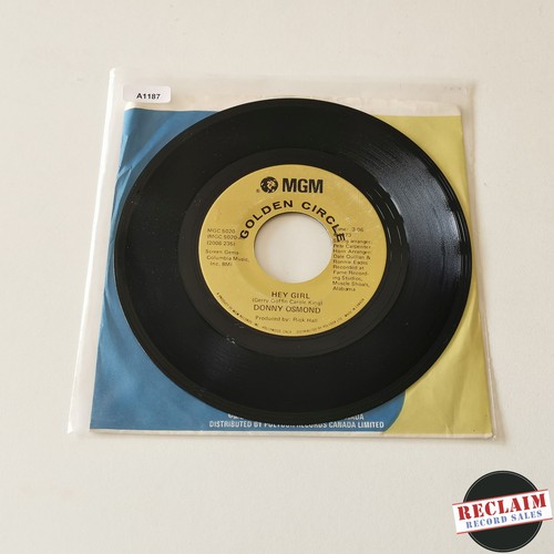 Donny osmond hey girl - hey, 7"