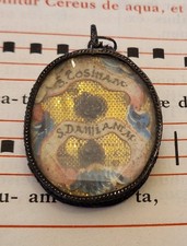 D129) Italian reliquary Saint